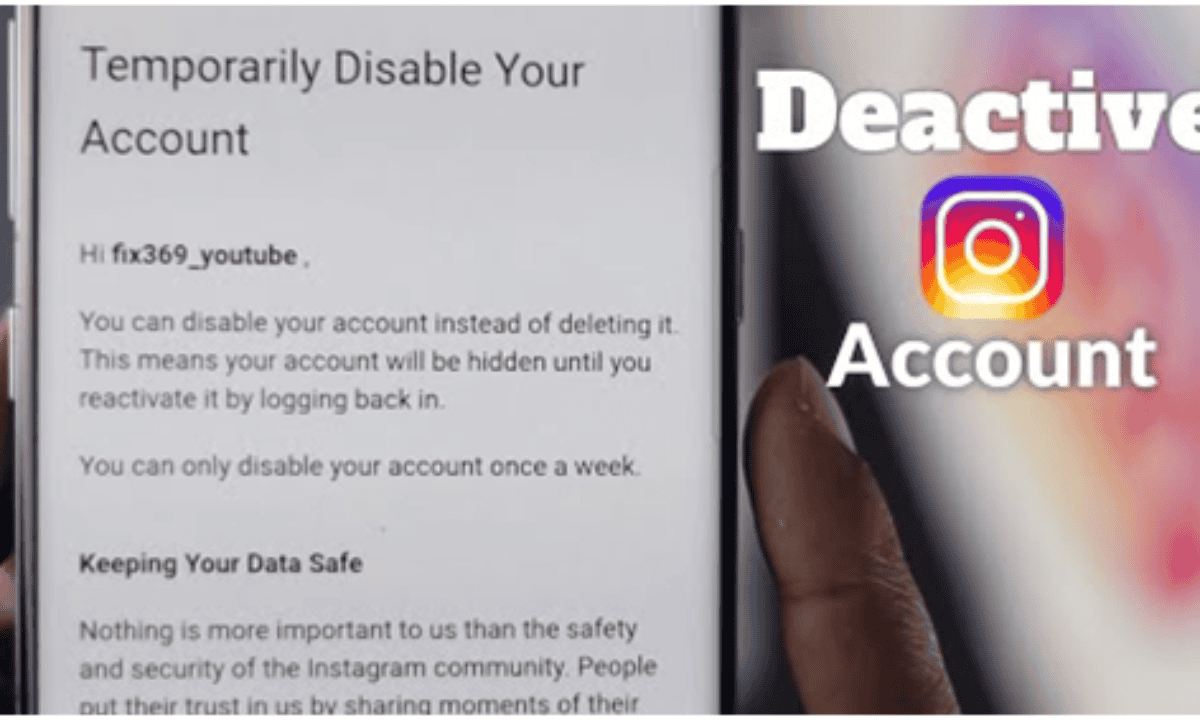 Easy Steps on How to Temporarily Disable Instagram
