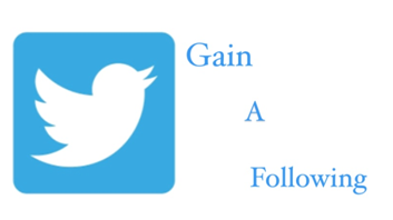 how to gain a following on twitter