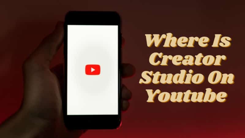 Where Is Creator Studio On Youtube