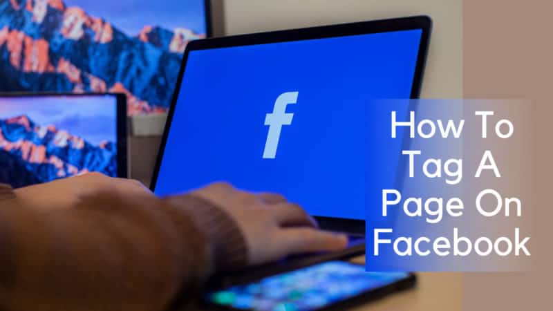 how to tag a page on Facebook
