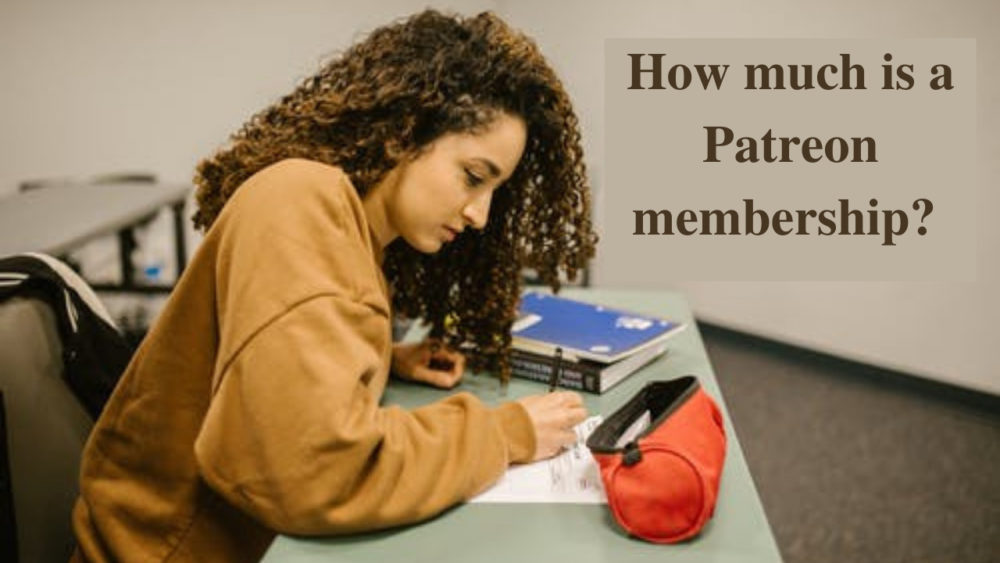 how much is a Patreon membership