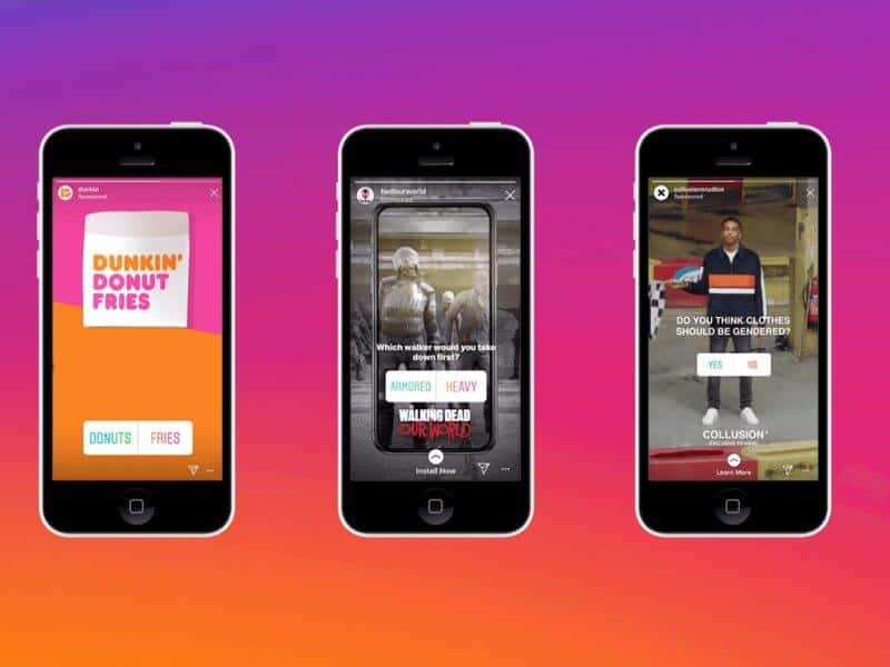 Jak stworzyć Instagram Stories Polling Sticker Ads